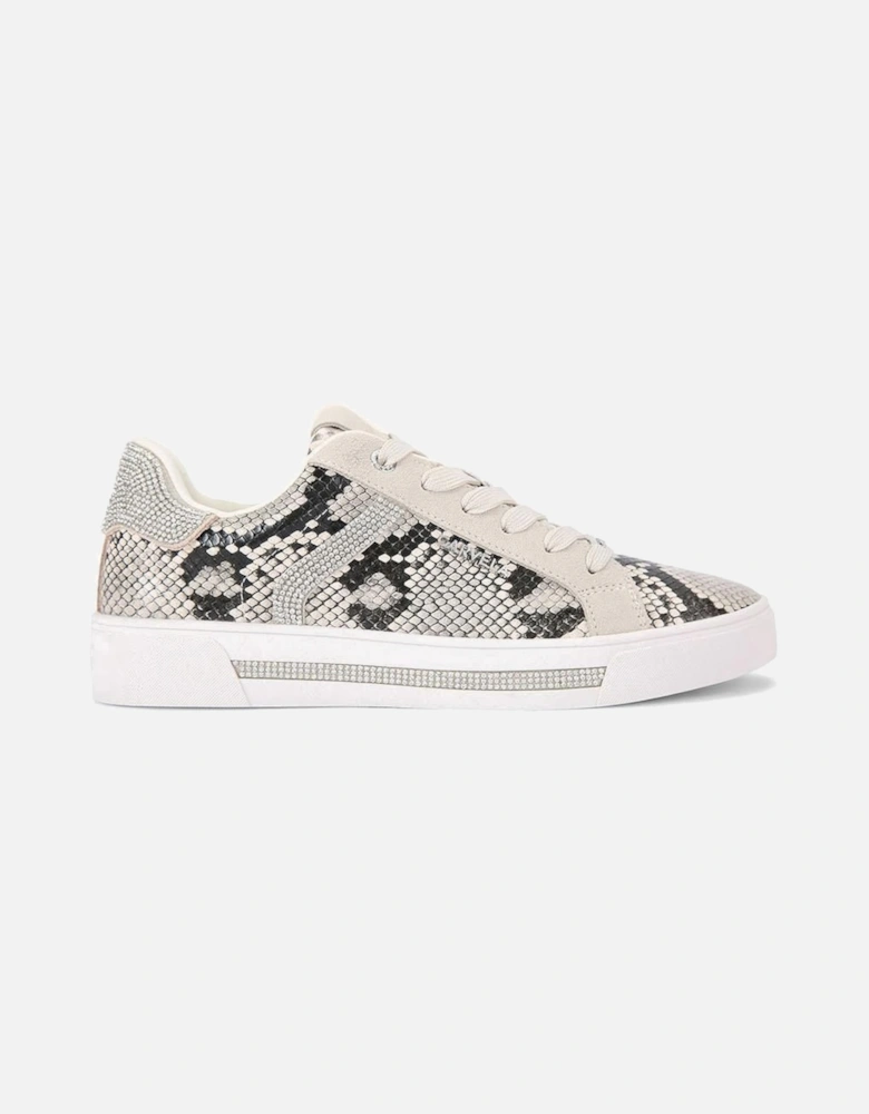 'Daze Jewel' Snake Print Trainers