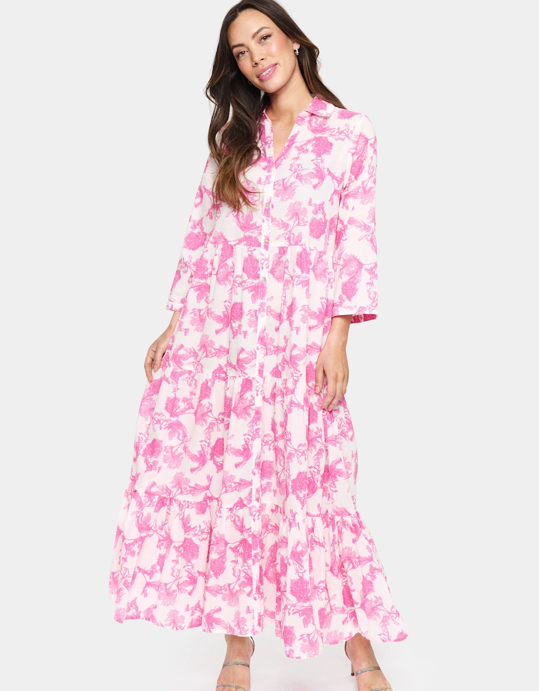 ZusSZ Floral Print Maxi Dress, 2 of 1