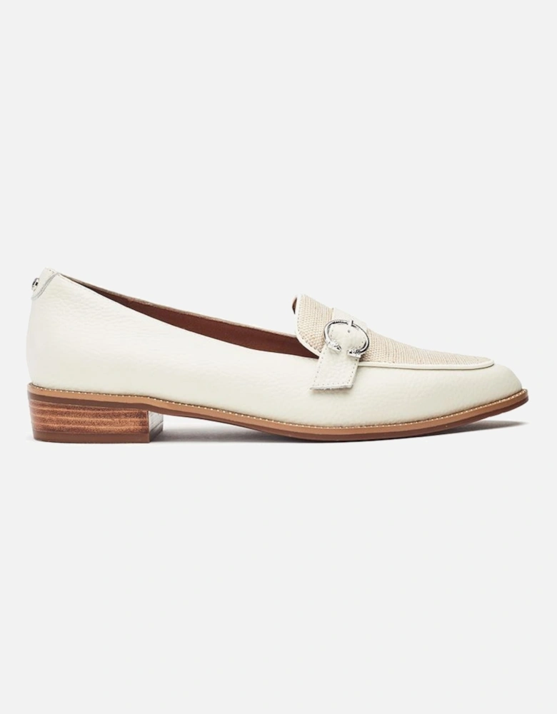 'Fig' Leather Ballet Pumps