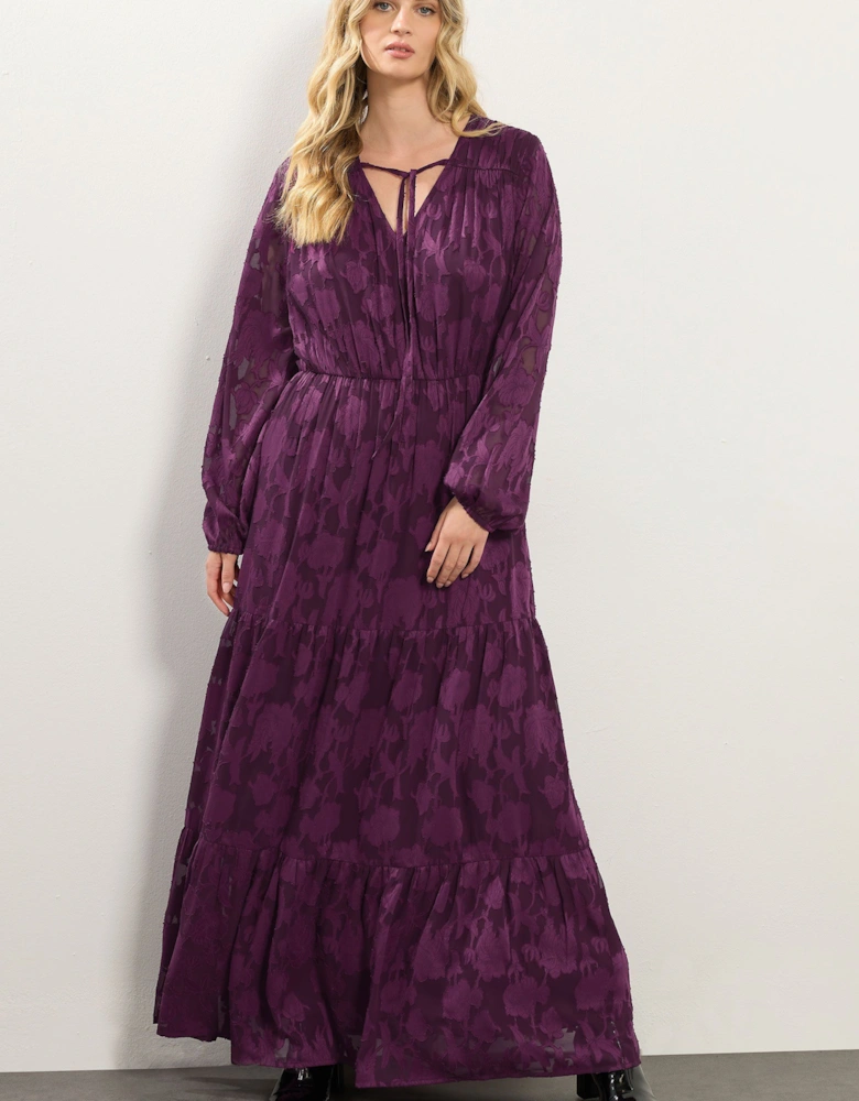 Tall Jacquard Maxi Dress