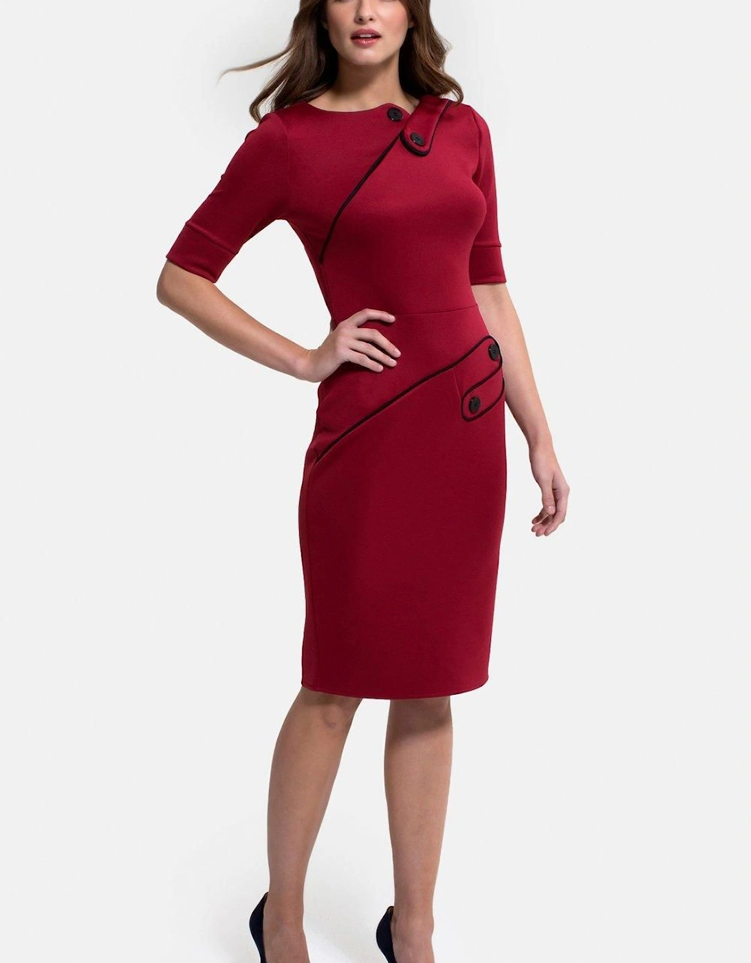 Richmond Ponte Dress, 2 of 1