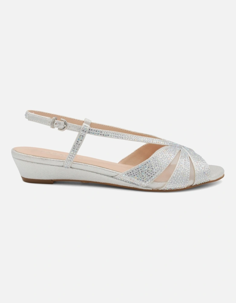 'Juliette' Low Heel Wedge Sandals