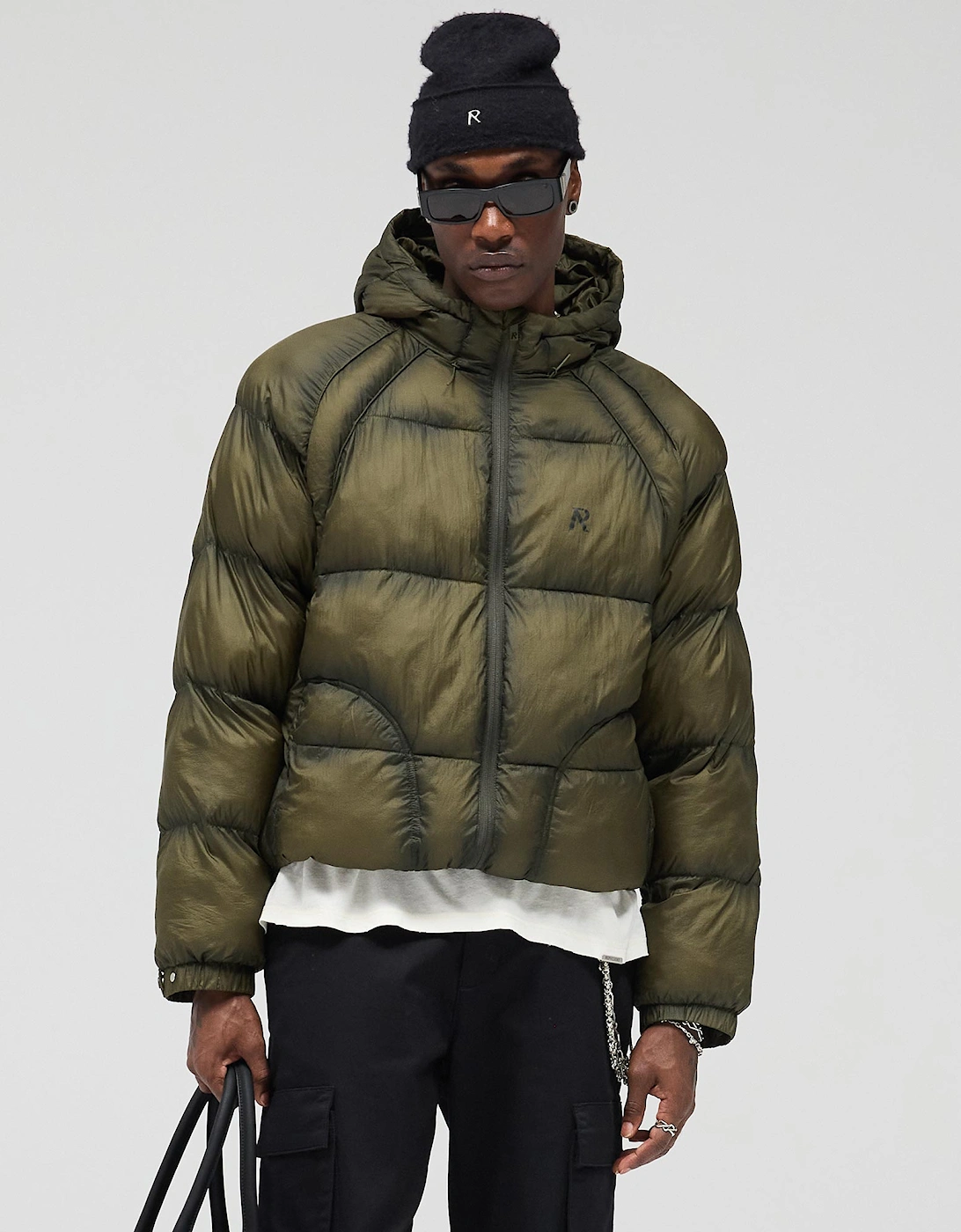 Translucent Hooded Puffer Coat, 4 of 3