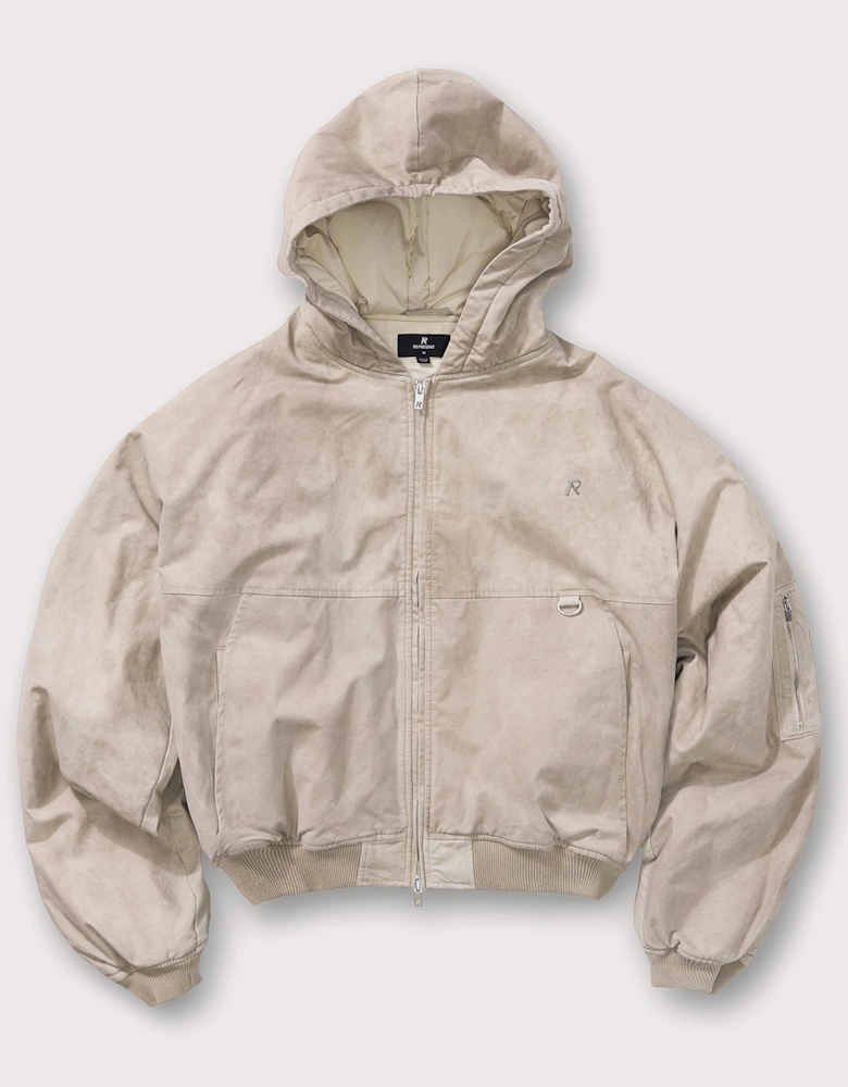 Hooded Bomber Jacket