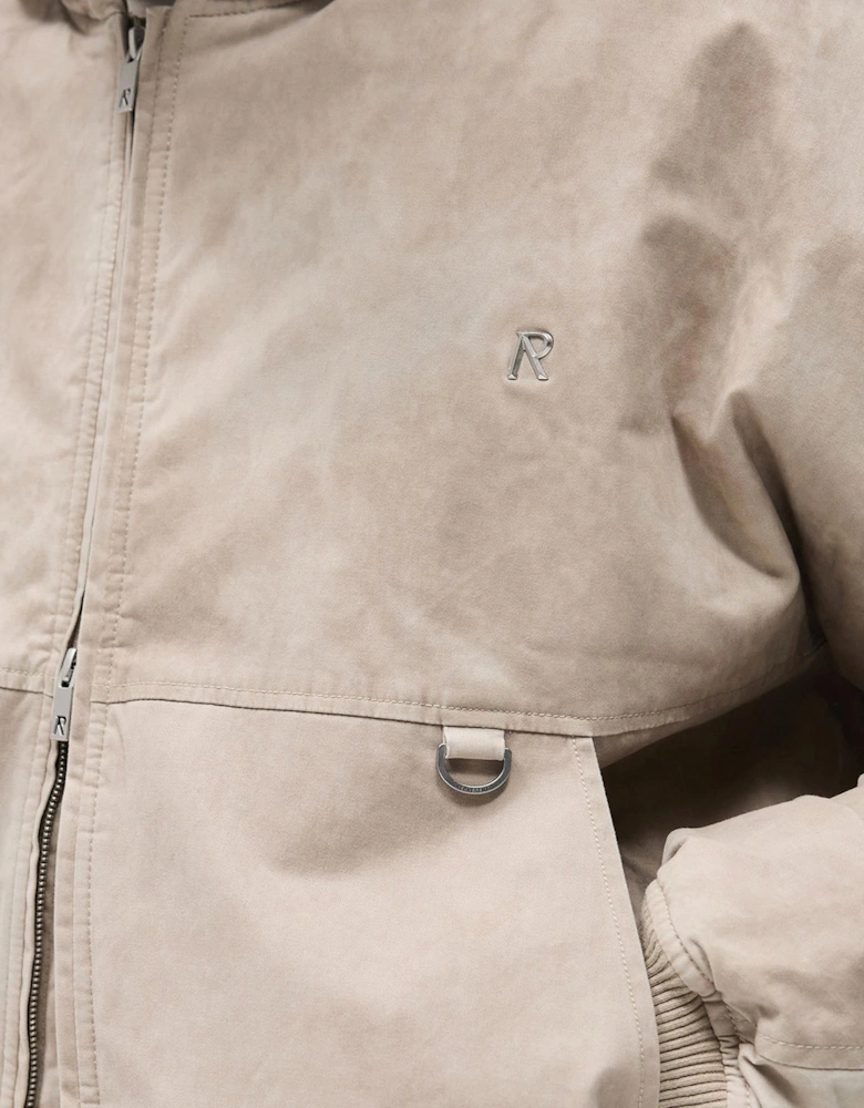 Hooded Bomber Jacket