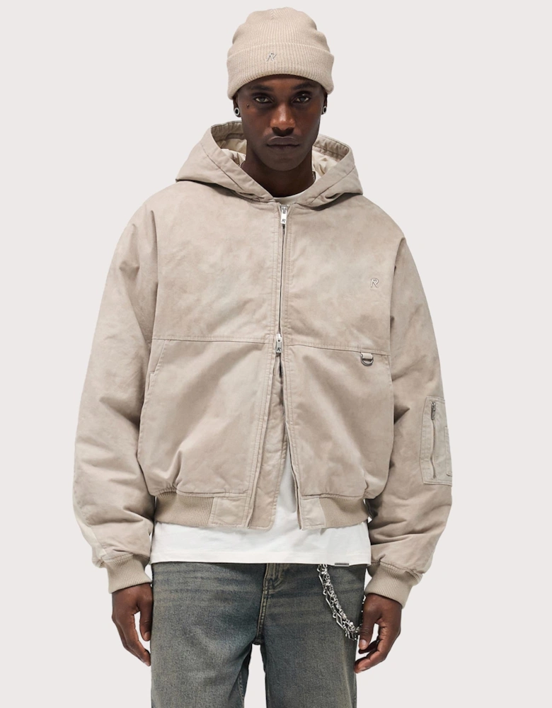 Hooded Bomber Jacket