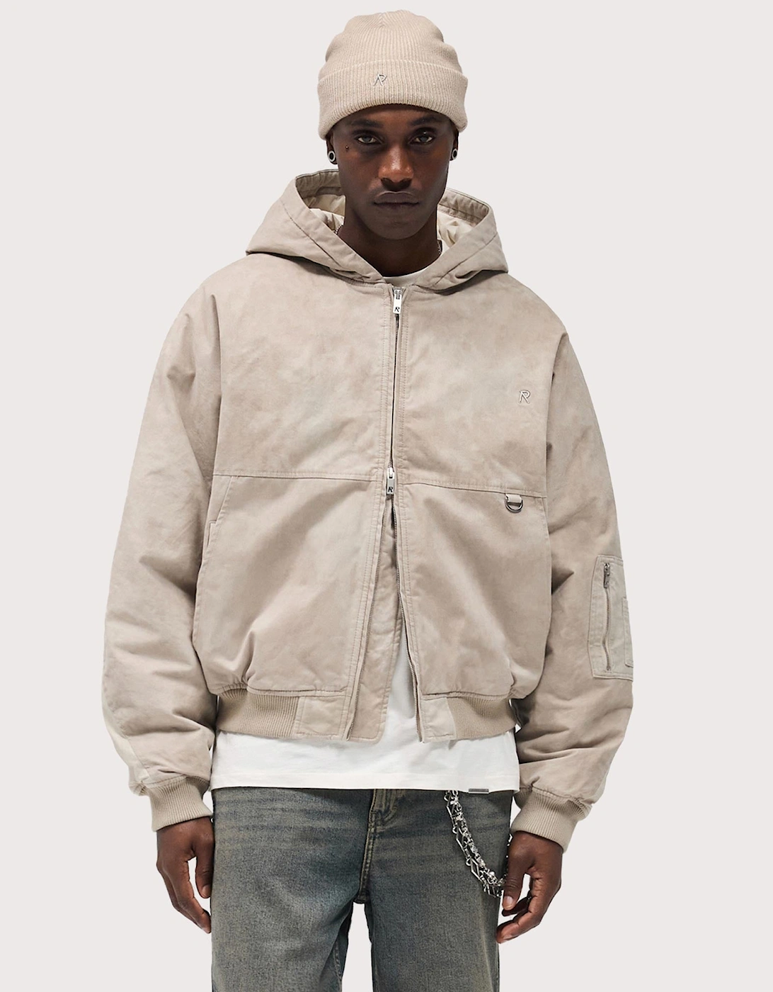 Hooded Bomber Jacket, 5 of 4