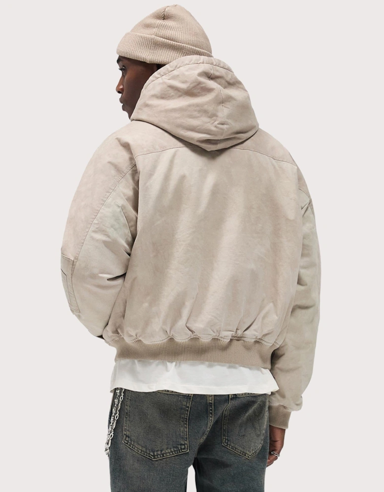Hooded Bomber Jacket