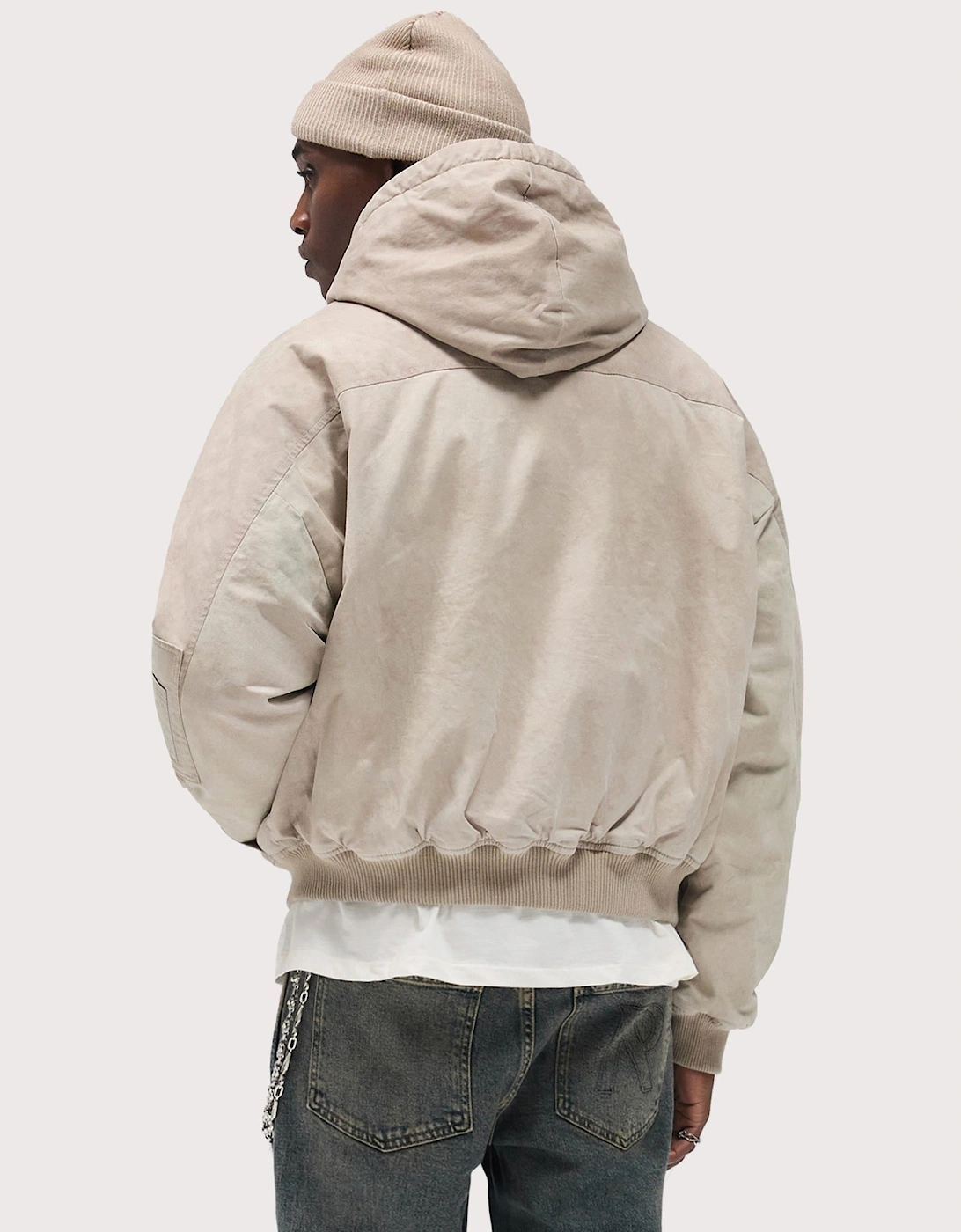 Hooded Bomber Jacket