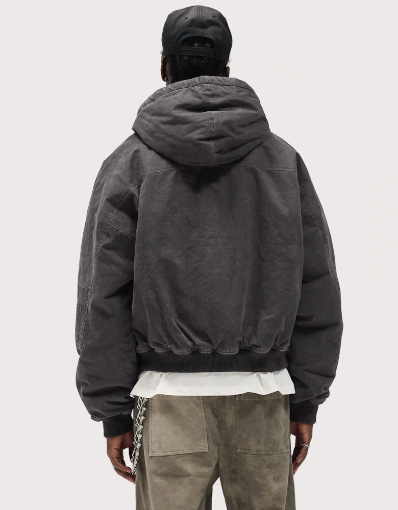 Hooded Bomber Jacket