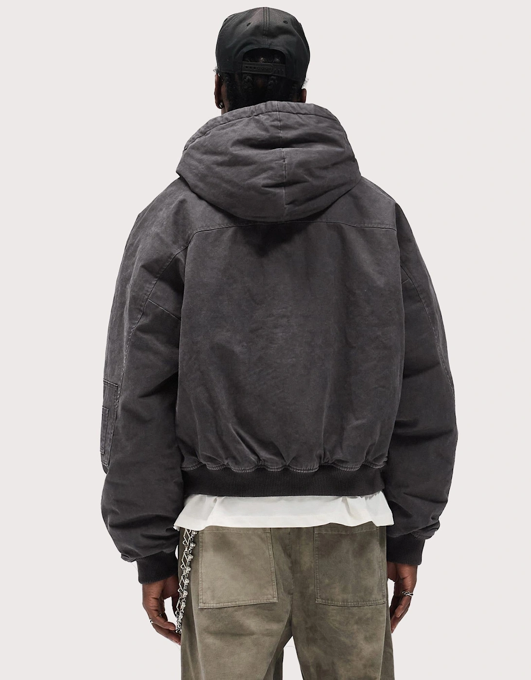 Hooded Bomber Jacket