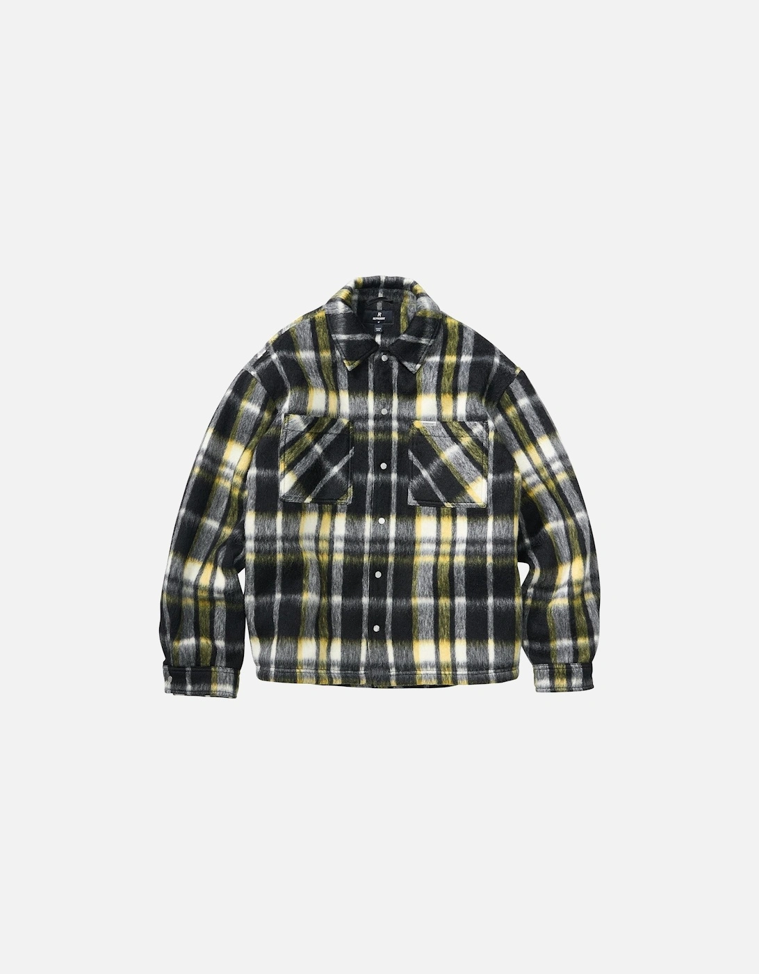 Textured Flannel Overshirt