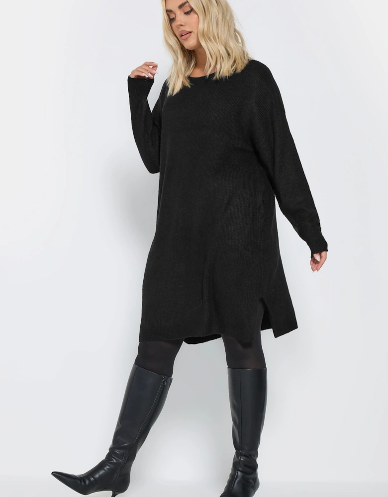 Knitted Tunic Jumper Dress