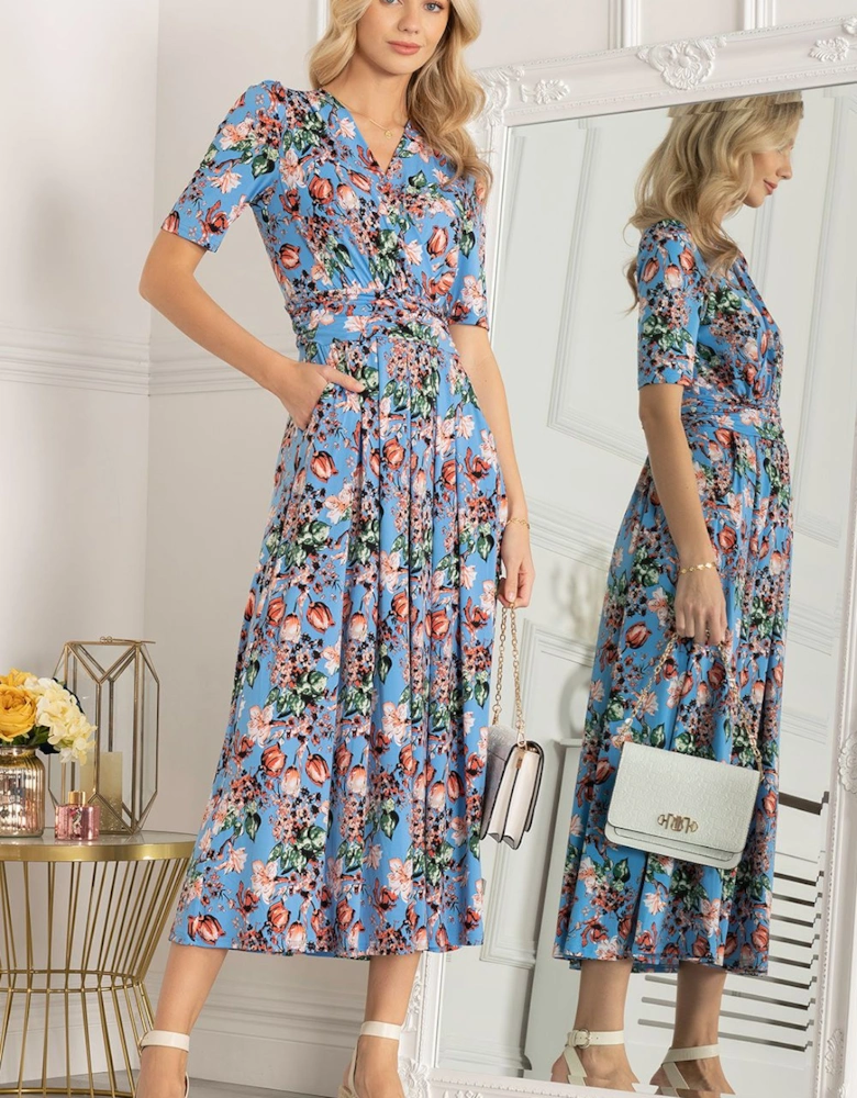 Gillian Floral Maxi Dress