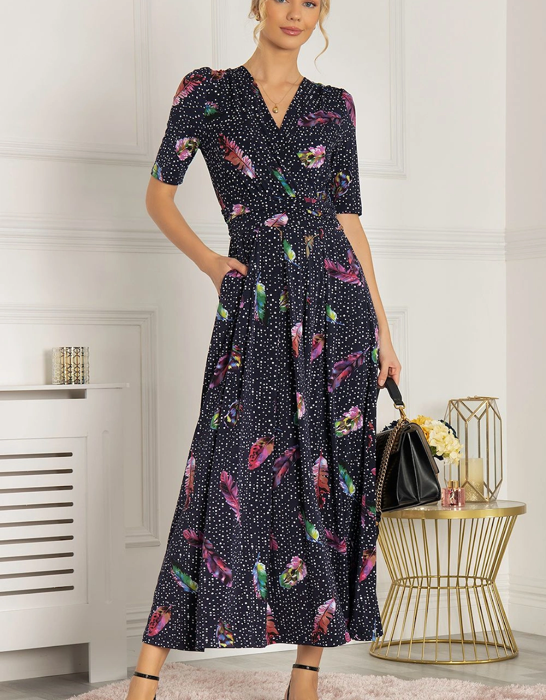 Airis Printed Maxi Dress, 2 of 1