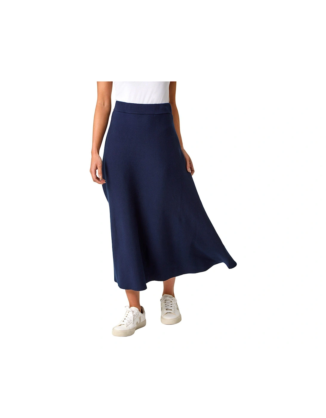 Petite Stretch Knitted Midi Skirt, 2 of 1