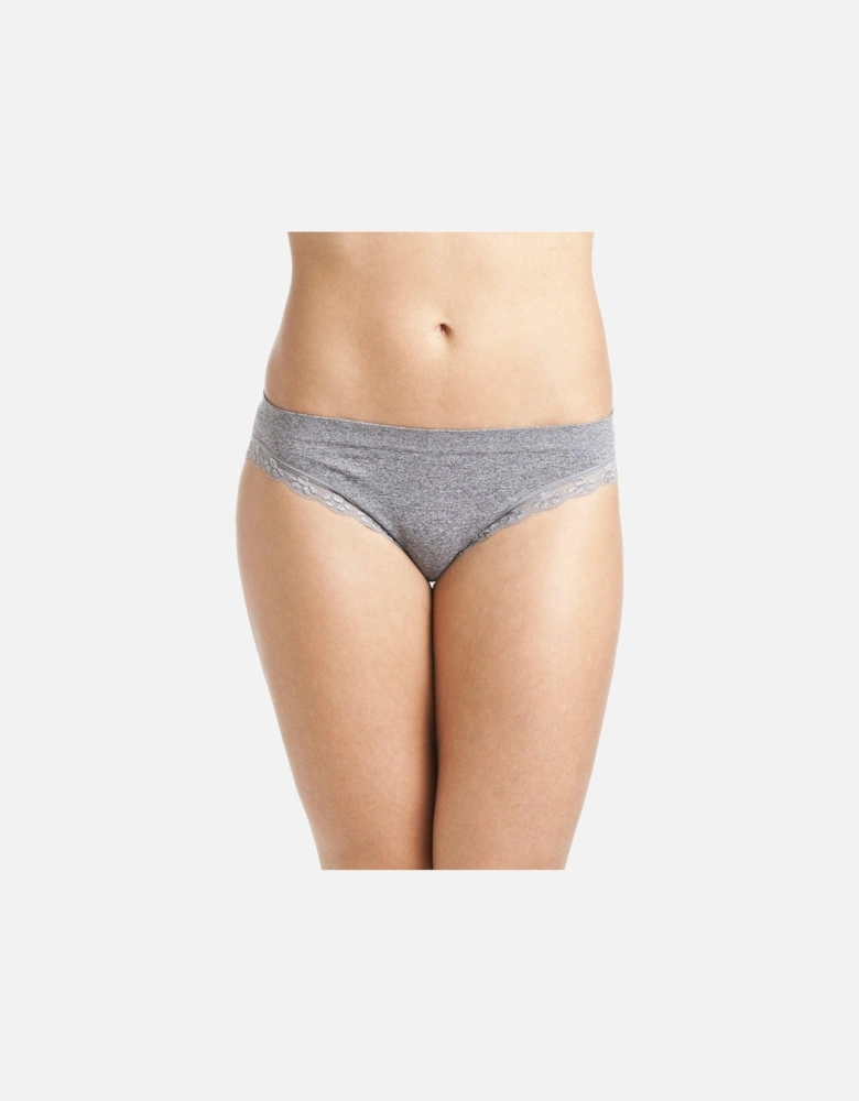 Two Pack Seamfree Soft Comfort Midi Briefs
