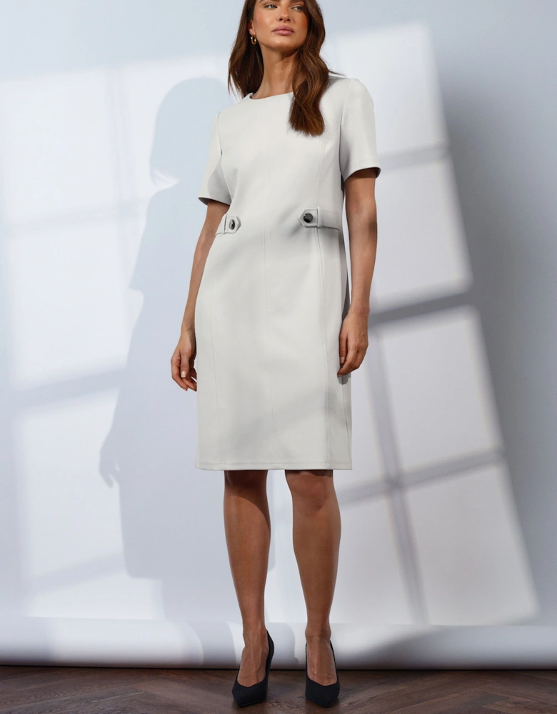 Tailored Midi Dress