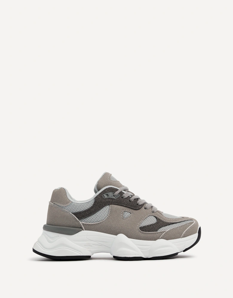 Hackney Grey Two Tone Trainer
