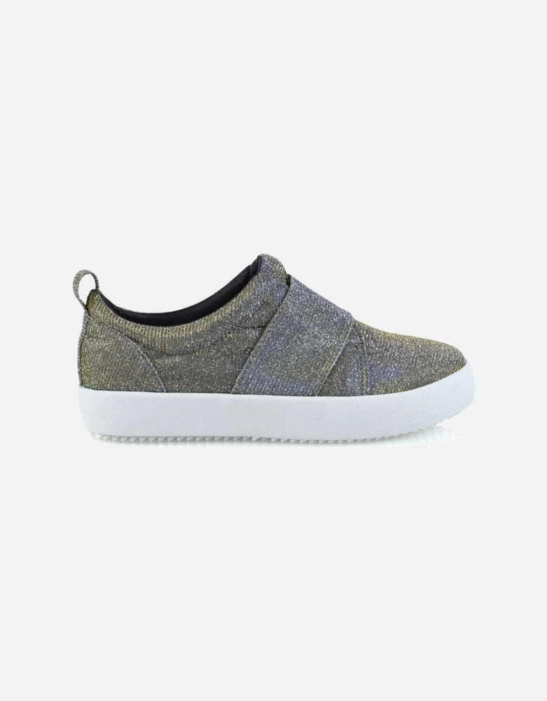 'Rebecca' Slip On Trainer Pumps With Chunky Sole