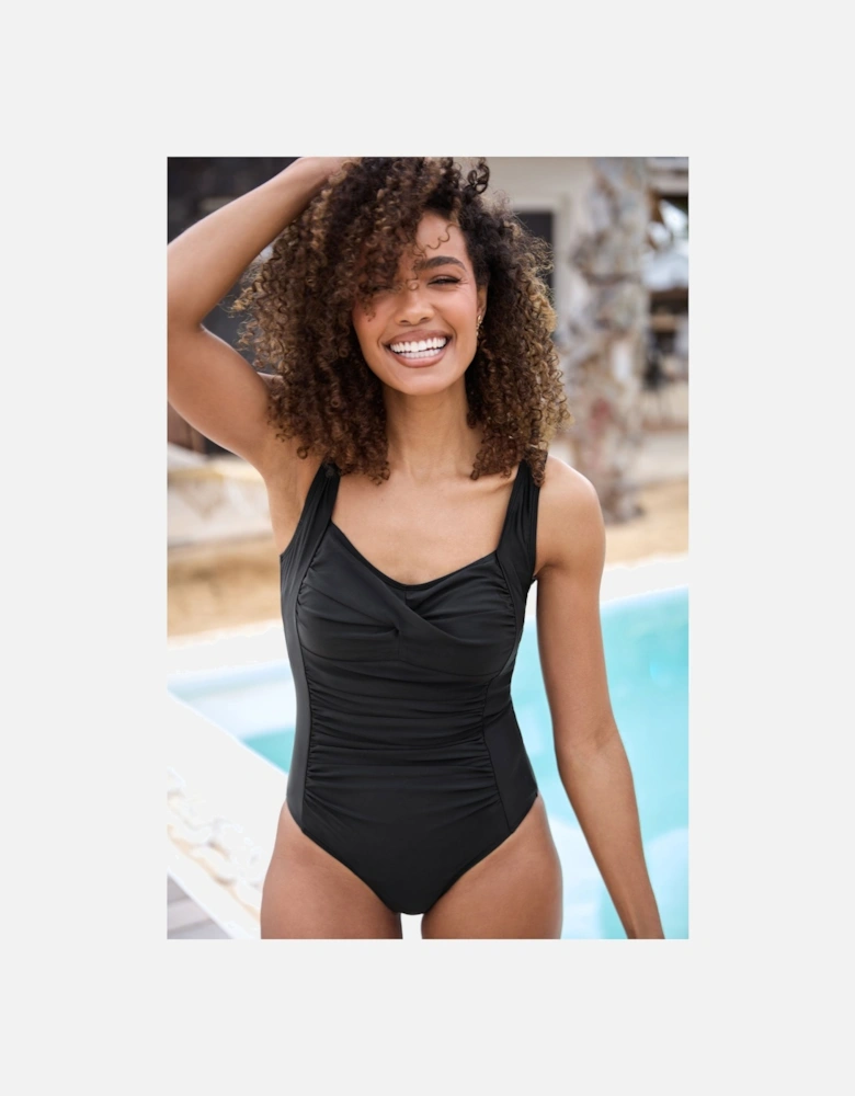 Twist Front Detail Swimsuit
