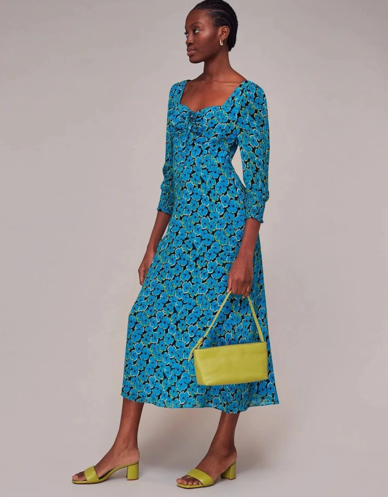 Farfalle Flower Midi Dress