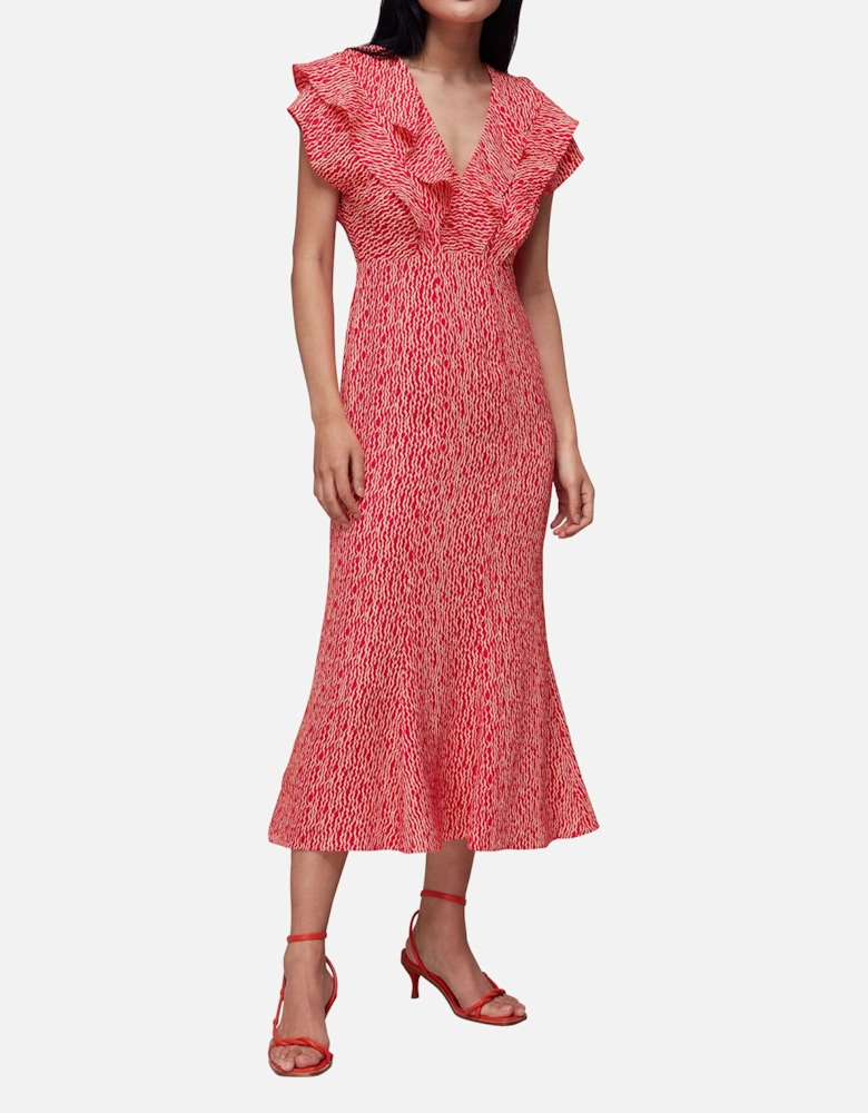 Wiggly Lines Adeline Dress Printed