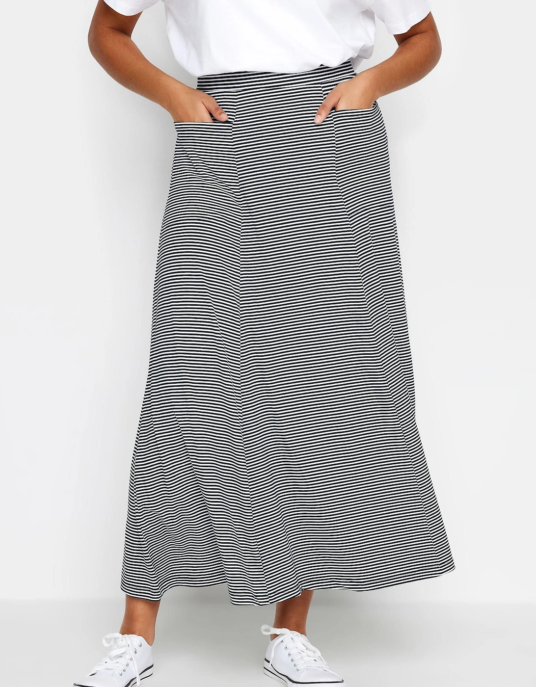Striped Pocket Maxi Skirt, 2 of 1