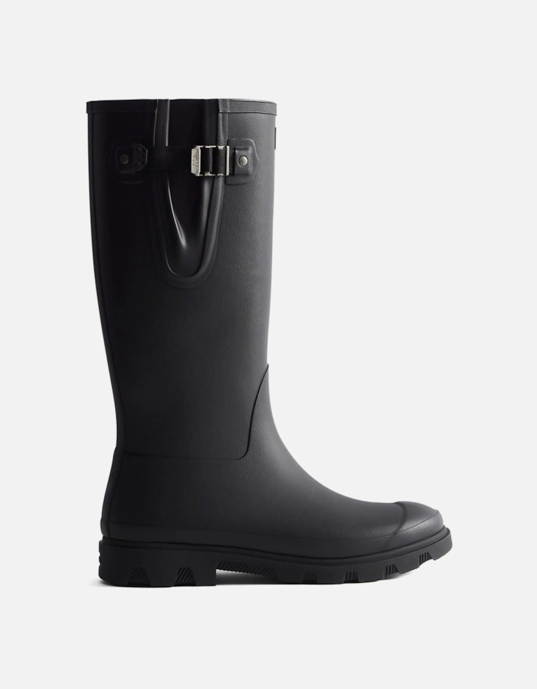 Downpour Adjustable Boot Rubber Women's Black Wellington Boots