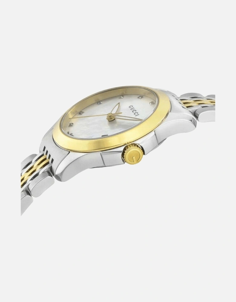 YA126513 G-Timeless Mother of Pearl Dial Ladies Watch