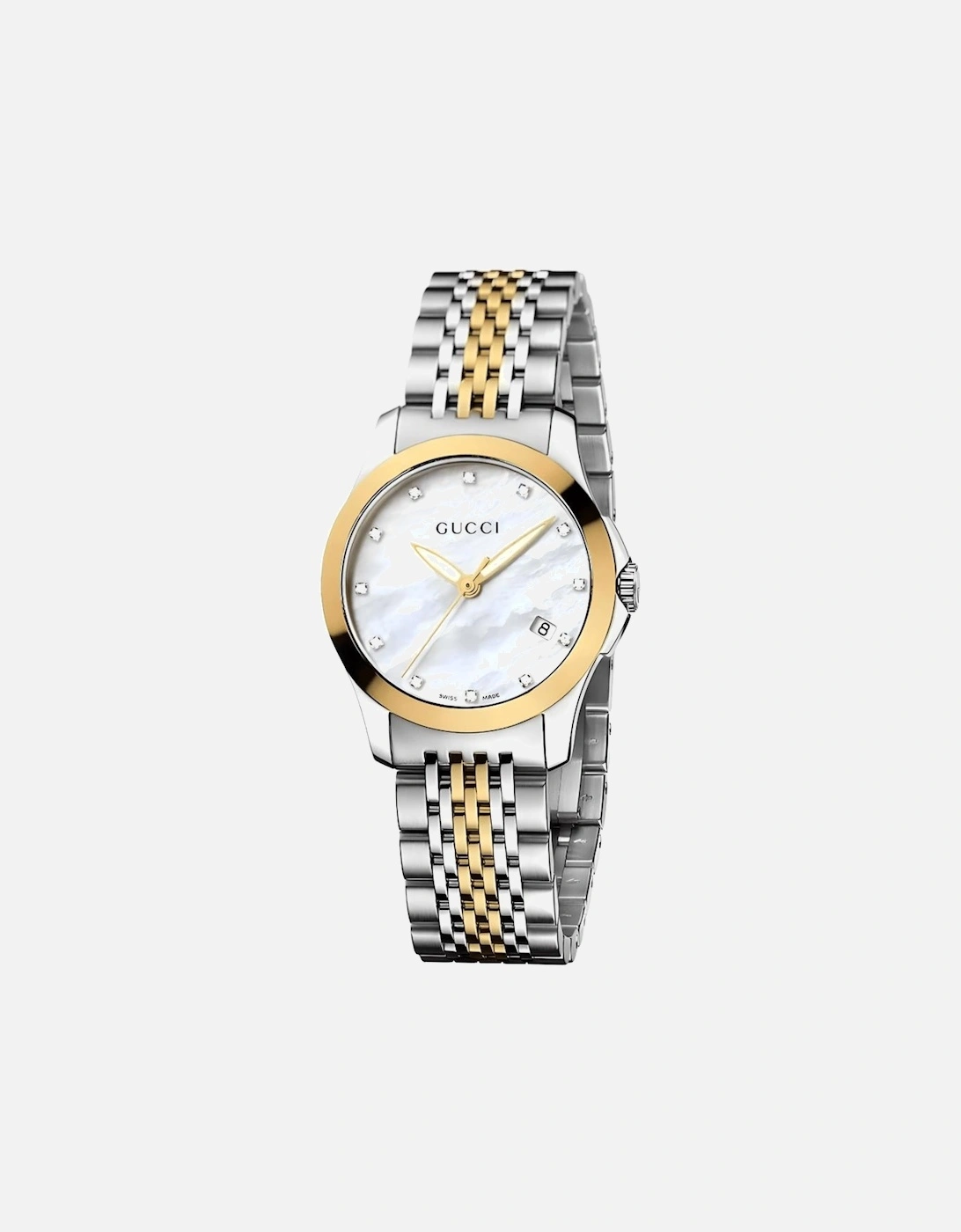 YA126513 G-Timeless Mother of Pearl Dial Ladies Watch, 4 of 3
