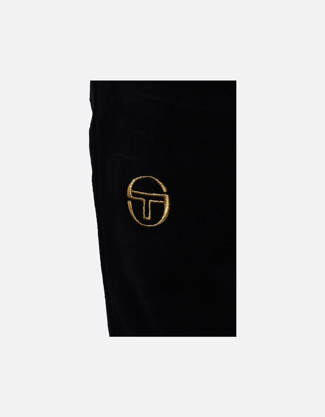 Court Velour Track Pant Black
