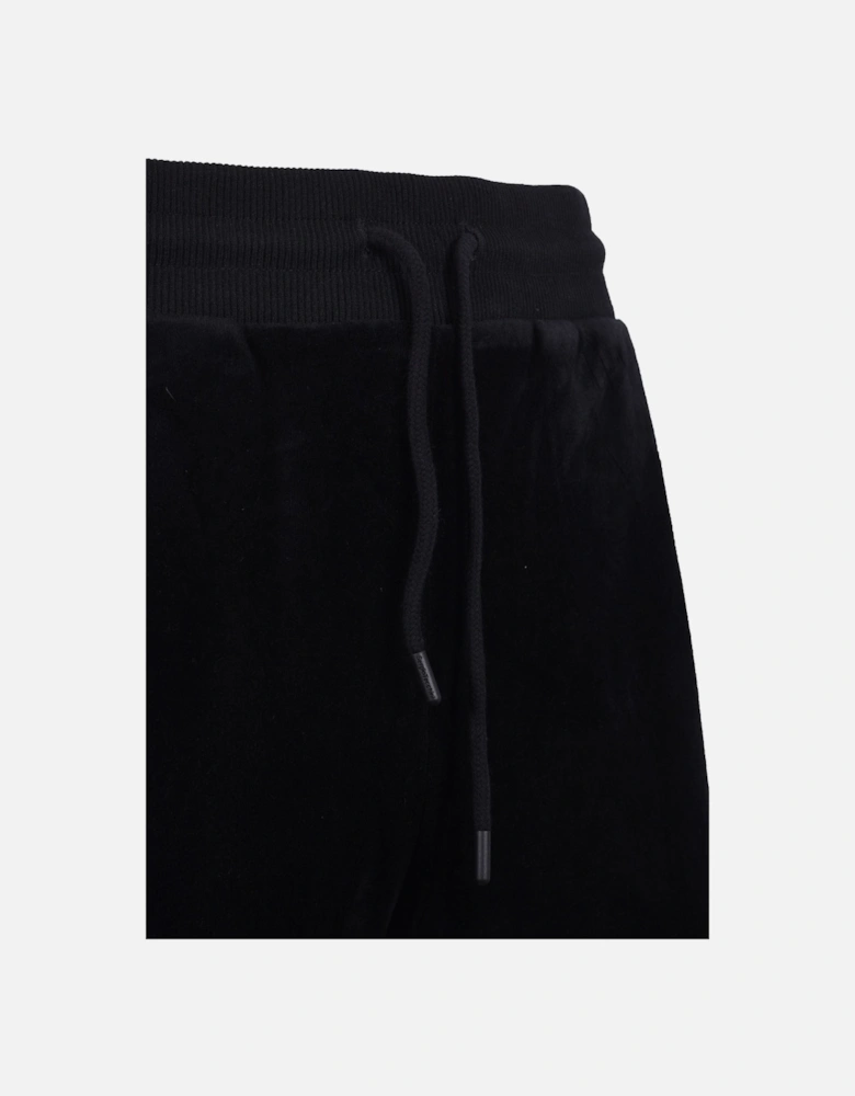 Court Velour Track Pant Black