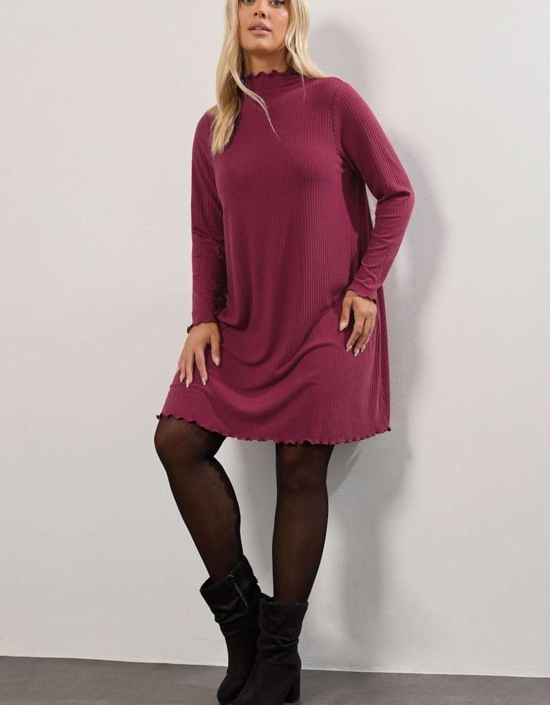 Lettuce Edge Tunic Dress