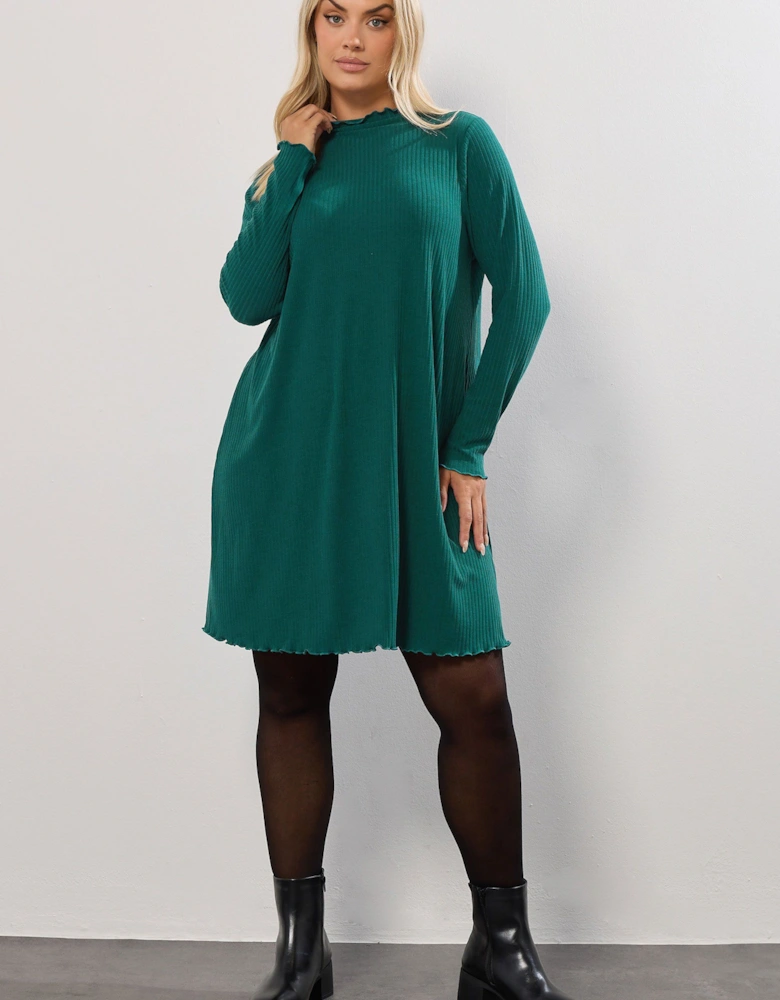 Lettuce Edge Tunic Dress