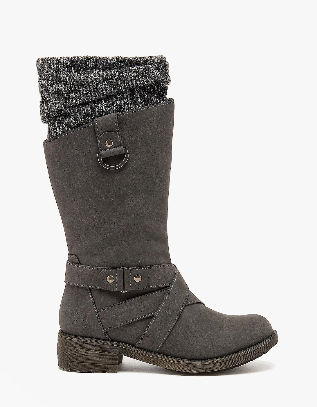 TELSA Womens Boots Charcoal, 2 of 1