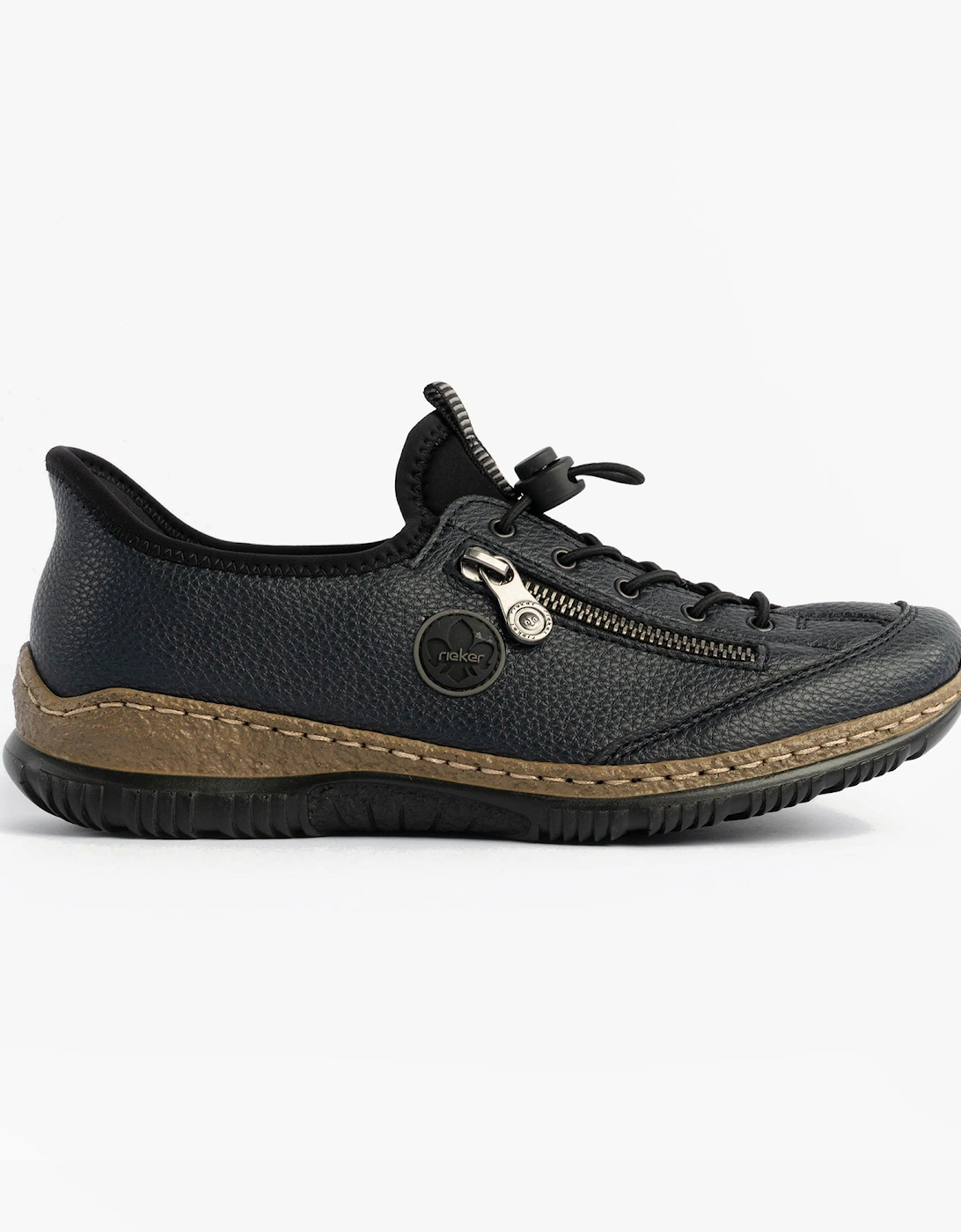N3267-54 Nikita Womens Bungee Lace Shoes Blue, 7 of 6