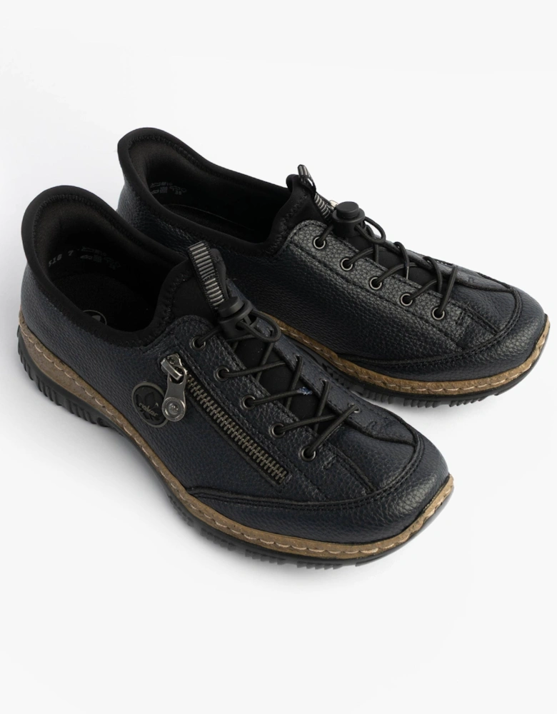N3267-54 Nikita Womens Bungee Lace Shoes Blue