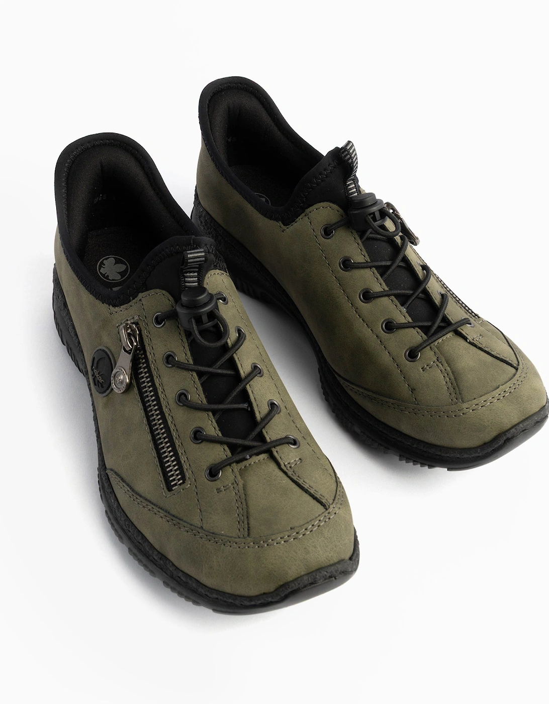 N3267-54 Nikita Womens Bungee Lace Shoes Green