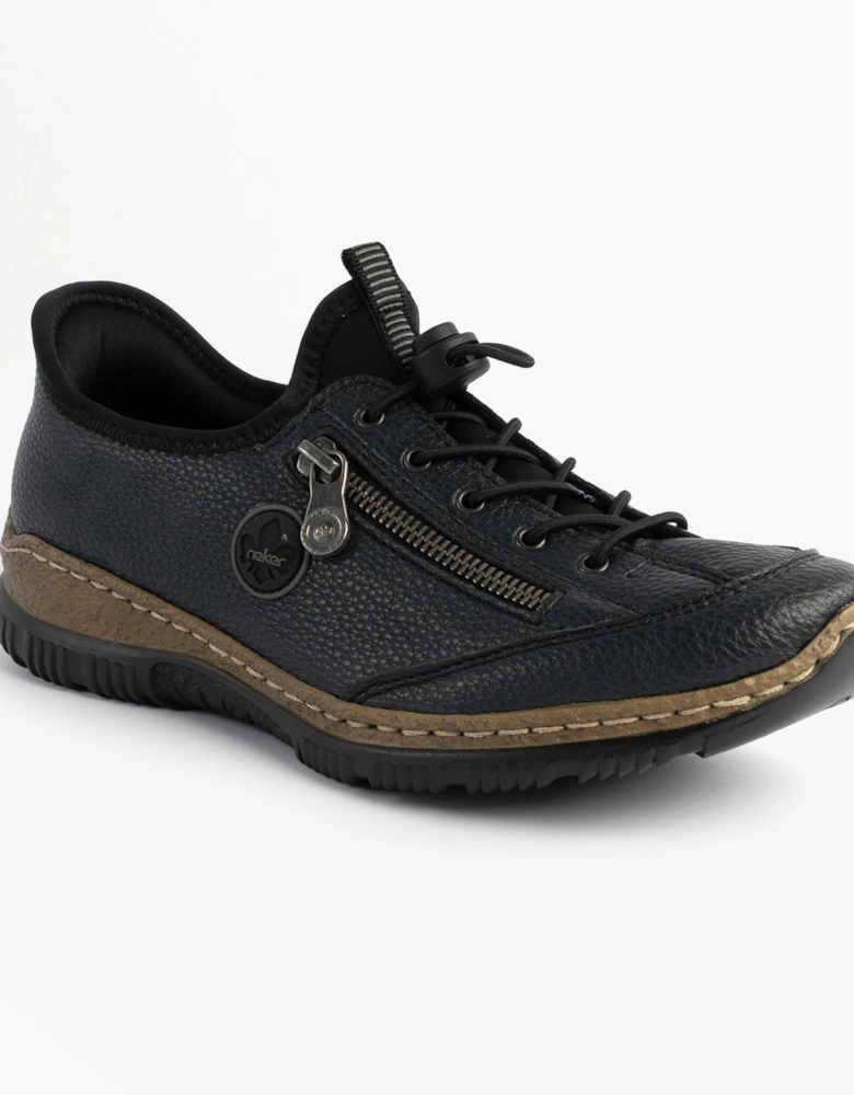 N3267-54 Nikita Womens Bungee Lace Shoes Blue