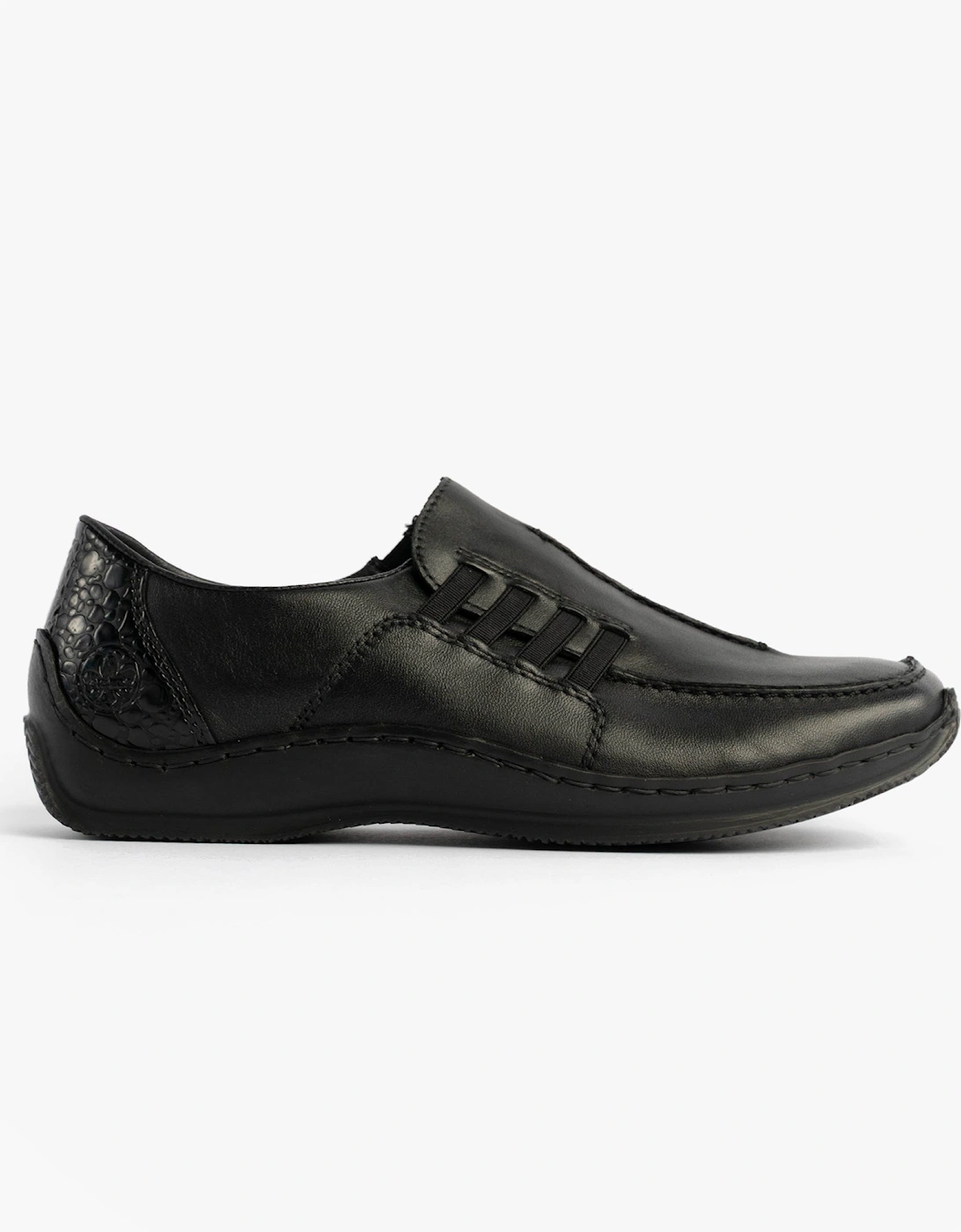 L1777-00 Celia Womens Slip-On Shoes Black, 7 of 6