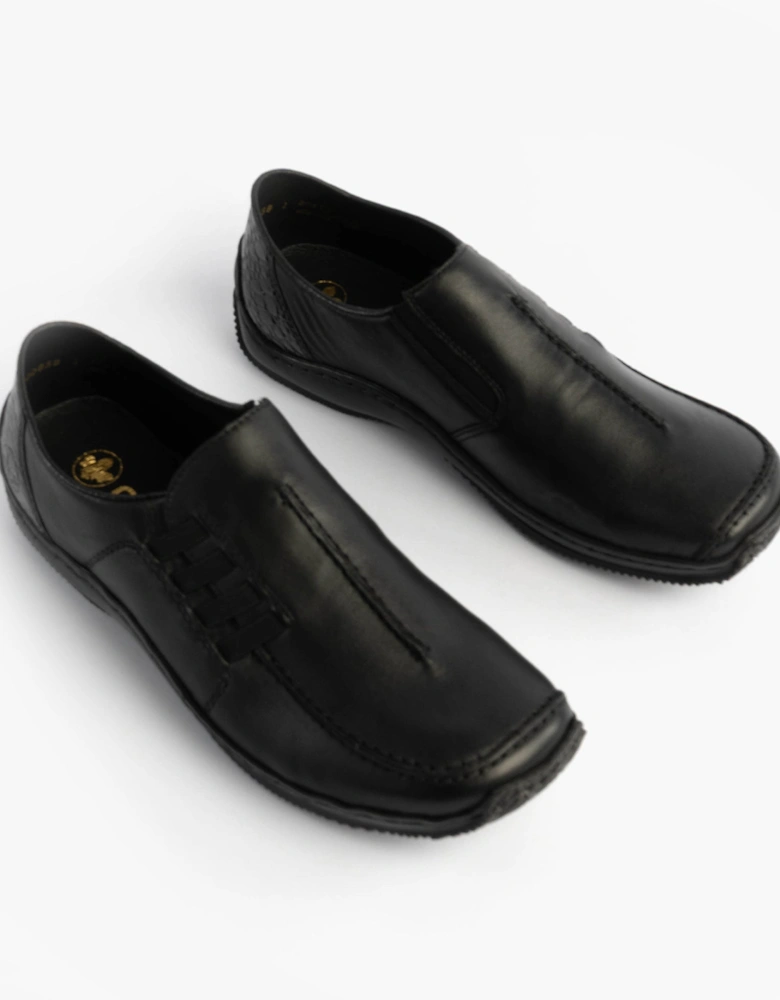 L1777-00 Celia Womens Slip-On Shoes Black