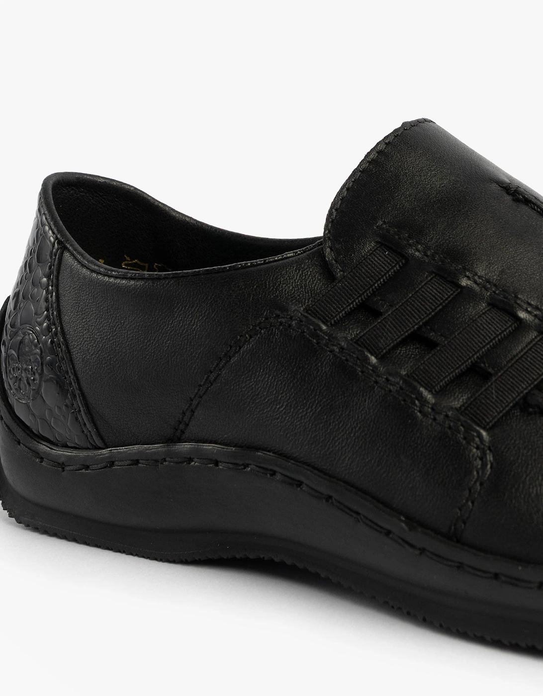 L1777-00 Celia Womens Slip-On Shoes Black