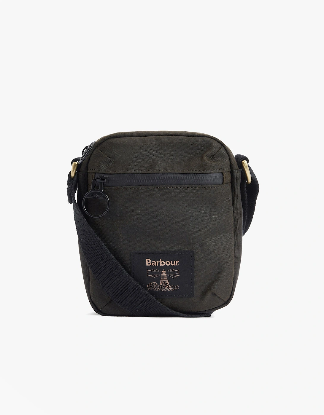 FIELD WAX Mens Crossbody Bag Olive/Black, 7 of 6