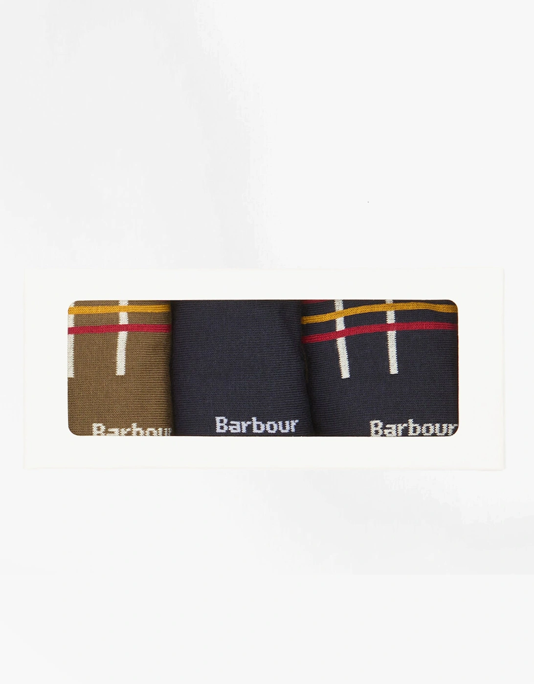 TARTAN SOCKS Mens 3 Pack Gift Box Classic Tartan