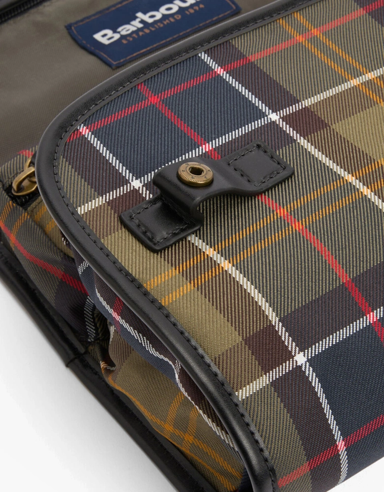 TARTAN HANGING Mens Washbag Classic/Beacon