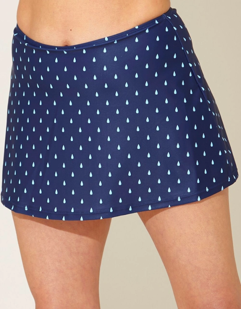 Swim Skirt With Sewn In Brief