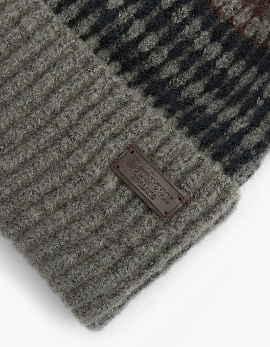 BRANTON BEANIE & SCARF Mens Gift Set Midnight Oak