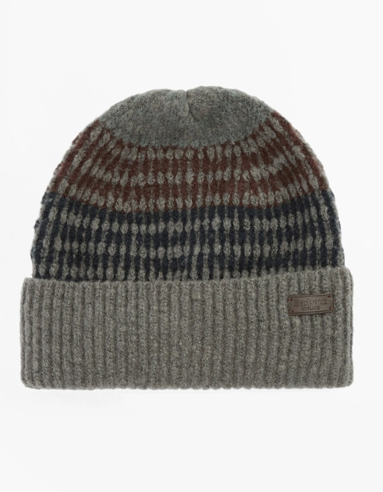 BRANTON BEANIE & SCARF Mens Gift Set Midnight Oak