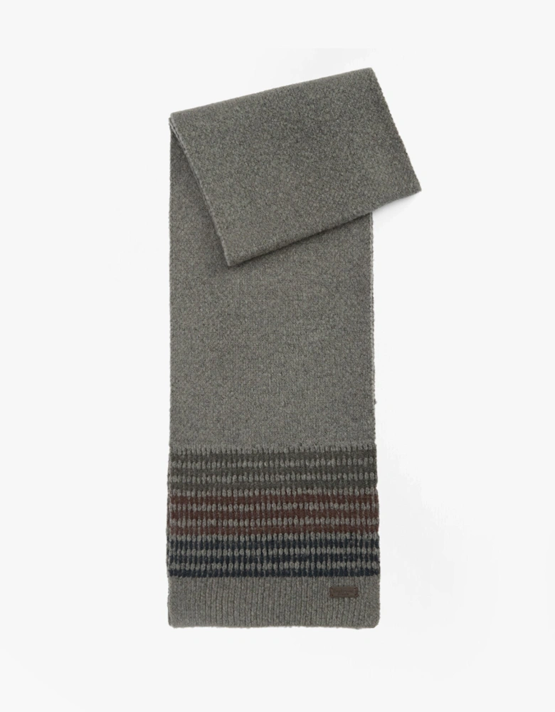 BRANTON BEANIE & SCARF Mens Gift Set Midnight Oak